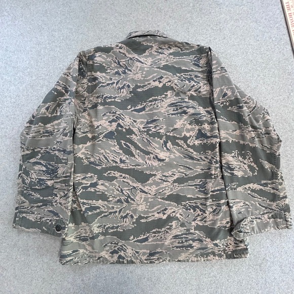 US Air Force ABU Utility Jacket Womens 8R Camo Digital Tiger Stripe Military - Picture 9 of 9
